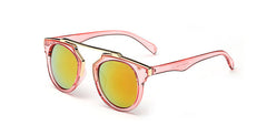 Wire Framed Modern Cat Eye Sunglasses