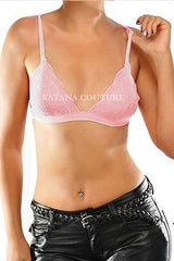 Triangle Allover Lace Bralettes