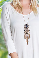 Quarter Sleeve Dolman Tunic