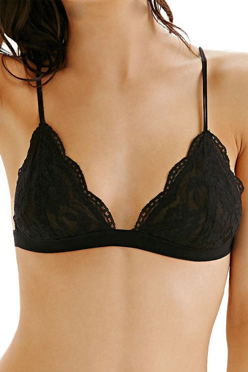 Triangle Allover Lace Bralettes