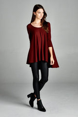 Burgundy Tunic