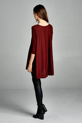 Burgundy Tunic